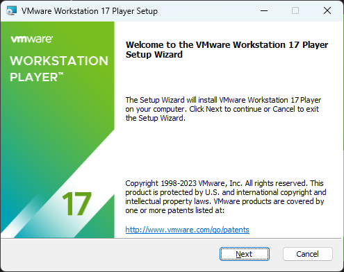 Installing VMware 1