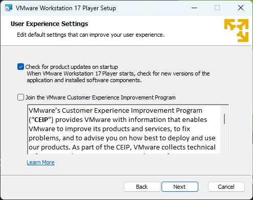 Installing VMware 5